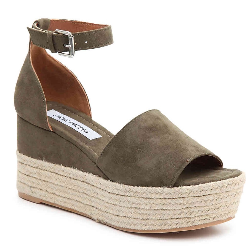 Steve Madden A polo Espadrille Wedge Sandal